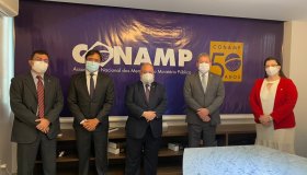 PGJs fazem visita de cortesia à CONAMP